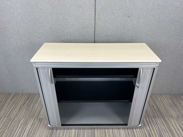 Steelcase - halfhoge roldeurkast h130 - archiefkasten (3x) - afbeelding 8 van  10