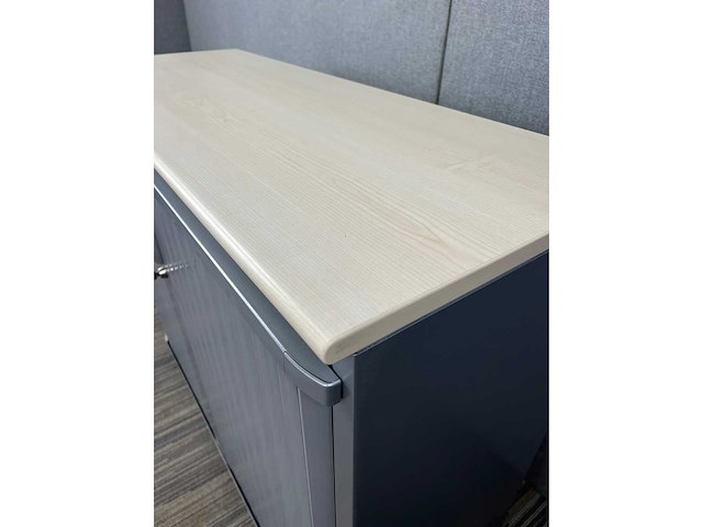 Steelcase - halfhoge roldeurkast h130 - archiefkasten (4x) - afbeelding 2 van  10