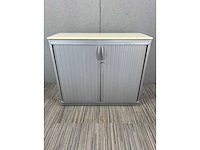Steelcase - halfhoge roldeurkast h130 - archiefkasten (4x) - afbeelding 1 van  10