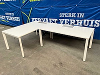 Steelcase bureau 160x80 (2x) - afbeelding 1 van  6