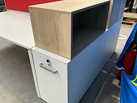 Steelcase bureau-eiland + 2x sedus opbergkast - afbeelding 6 van  10