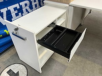 Steelcase bureau-eiland + 2x sedus opbergkast - afbeelding 8 van  10