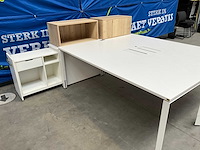Steelcase bureau-eiland + 2x sedus opbergkast - afbeelding 1 van  8