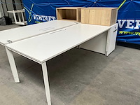 Steelcase bureau-eiland + 2x sedus opbergkast - afbeelding 5 van  8