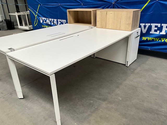 Steelcase bureau-eiland + 2x sedus opbergkast - afbeelding 7 van  12
