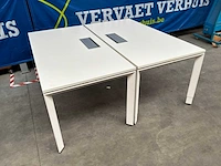 Steelcase bureautafel 160x80 (2x)