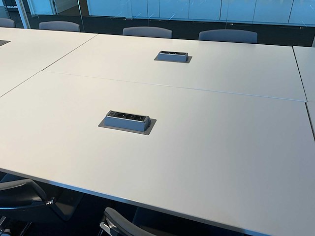 Steelcase mobiele inklapbare vergadertafel (2x) - afbeelding 4 van  17