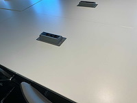 Steelcase mobiele inklapbare vergadertafel (2x) - afbeelding 8 van  17