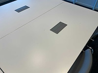 Steelcase mobiele inklapbare vergadertafel (2x) - afbeelding 9 van  17