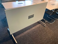 Steelcase mobiele inklapbare vergadertafel (4x) - afbeelding 11 van  14