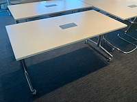 Steelcase mobiele inklapbare vergadertafel (4x) - afbeelding 1 van  14