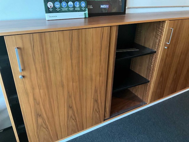 Steelcase schuifdeurkast (2x) - afbeelding 3 van  6