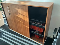 Steelcase vergadertafel (2x) + schuifdeurkast - afbeelding 6 van  18