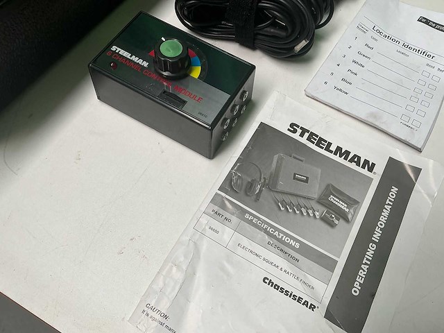 Steelman - 06600 - elektronische squeak & rattle finder - afbeelding 2 van  4