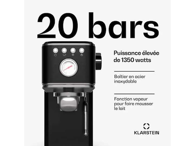 Steelpresso slim espressomachine | portafilter | inbegrepen accessoires - afbeelding 2 van  5