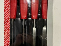 Steelwood 4dlg beitelset 6-10-16-25 mm - afbeelding 2 van  3