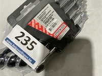 Steelwood ratel ring steeksleutelset 5 dlg - afbeelding 3 van  3