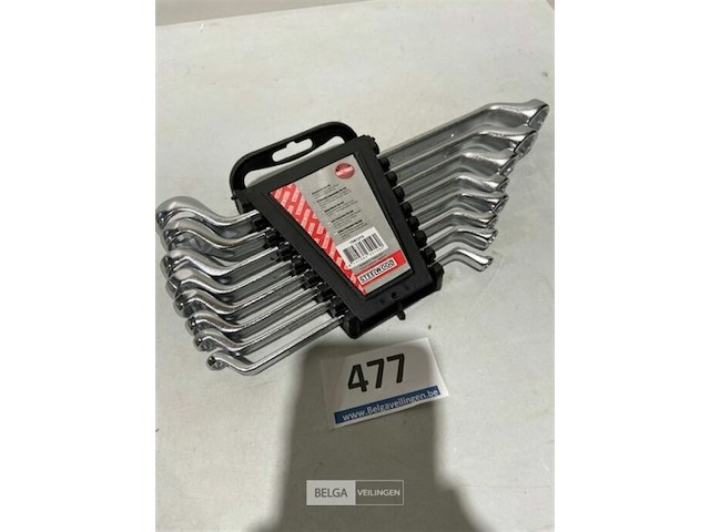 Steelwood ringsleutelset 8dlg 6-22mm - afbeelding 2 van  3