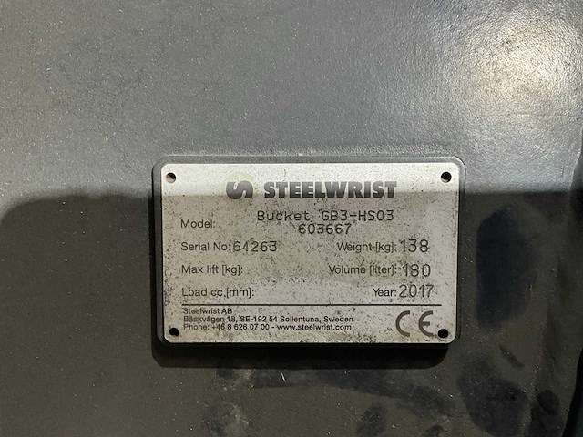 Steelwrist - reinigingsbak - gesneden zijkanten - afbeelding 3 van  12