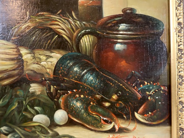 Steen - stilleven kreeft - afbeelding 3 van  6