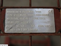 Steenkorf geverfd 100 x 40 x 40 cm - afbeelding 3 van  3