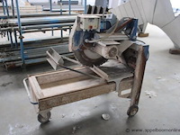 Steennzaag lissmac, dts 700, 5.5 kw, 400v, 700 mm zaagblad, 230 kg, bouwjaar 2013, werking niet gekend - afbeelding 1 van  3