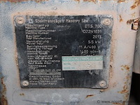 Steenzaag, lissmac, dts 700, 5.5 kw, 400 v, bouwjaar 2013, werking niet gekend - afbeelding 3 van  4