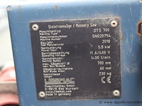 Steenzaag lissmac, dts 700, bouwjaar 2018, 5.5 kw, 400v, max. zaagblad ø 700 mm, werking niet gekend - afbeelding 4 van  4