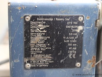 Steenzaag lissmac dts 700 met bouwjaar 2018, serienummer sn018239, 6 kw, 230 kg - afbeelding 3 van  3
