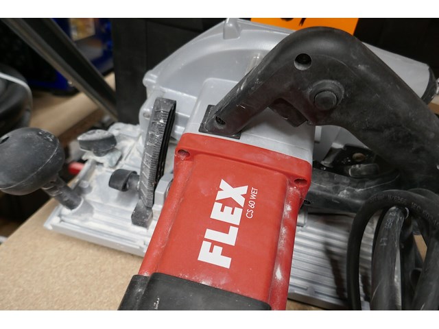 Steenzaag met koffer flex - afbeelding 3 van  4