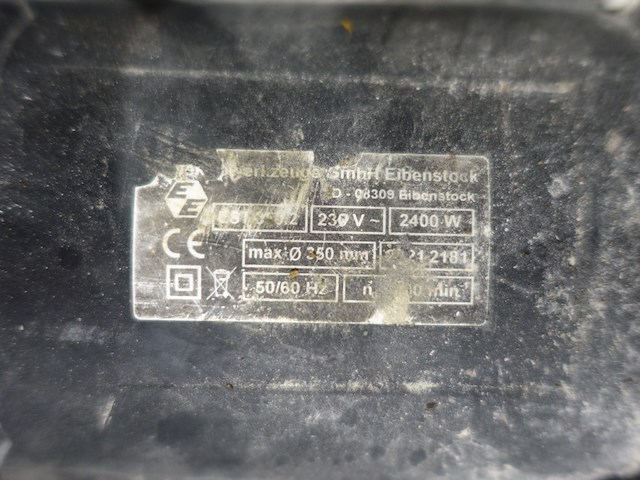 Steenzaagmachine eibenstock - afbeelding 3 van  3