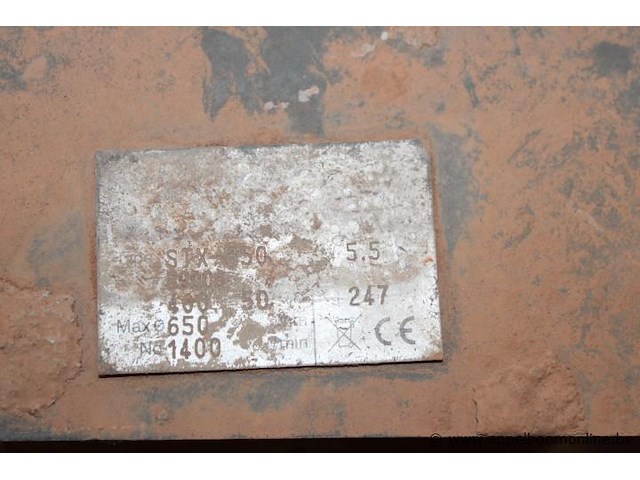 Steenzaagmachine, stx 50, 5.5 kw, werking niet gekend - afbeelding 3 van  3