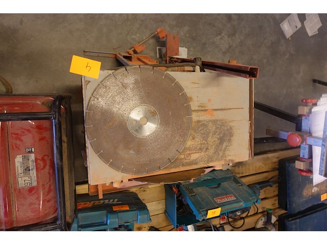 Steenzaagmachine xep - afbeelding 3 van  5