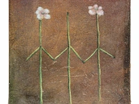 Stefan kurzen (1963), '3 freunde', 1988, oil on canvas, 23 x 18 cm. (9.06 x 7.08 in.) - afbeelding 2 van  4
