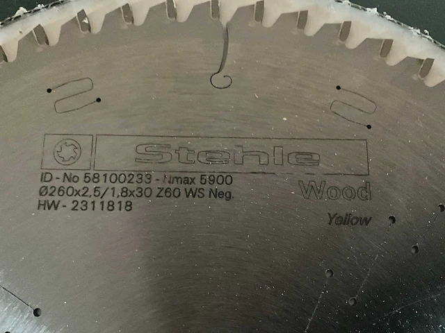 Stehle z60 ws zaagblad - afbeelding 5 van  6