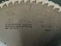 Stehle z60 ws zaagblad - afbeelding 5 van  6
