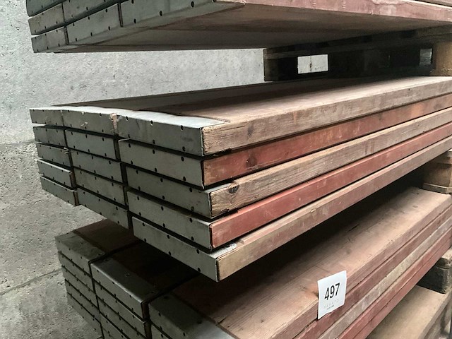 Steigerplank (16x) - afbeelding 1 van  4