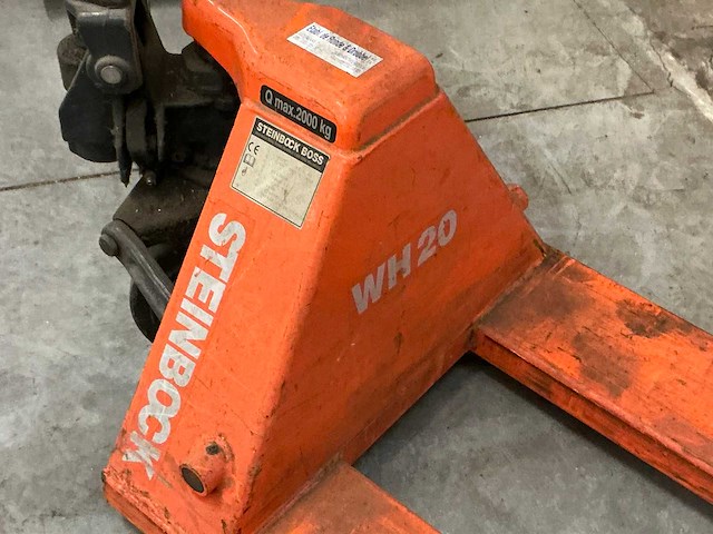 Steinbock wh20 hand hydraulische palletwagen - afbeelding 3 van  4