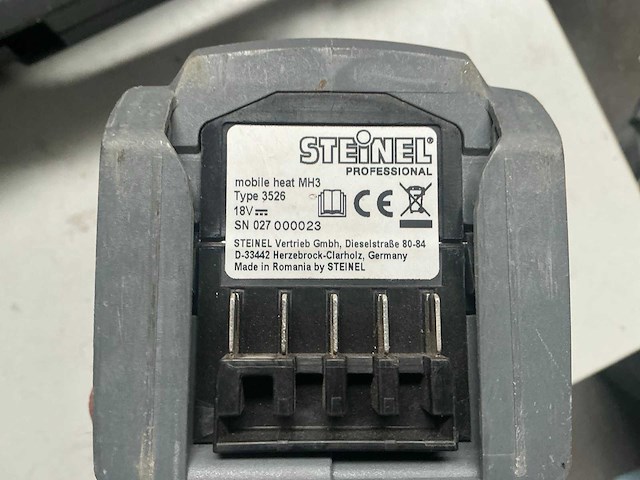 Steinel 3526 accu heteluchtpistool - afbeelding 6 van  6