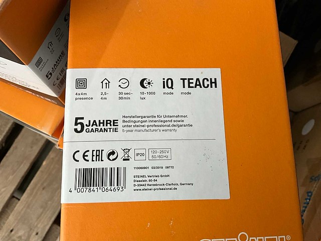 Steinel presence control pro ir quattro slim com1 gst bewegingsmelder (70x) - afbeelding 5 van  6