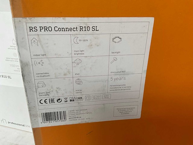 Steinel rs pro connect r10 sl bluetooth plafondlamp (4x) - afbeelding 3 van  5