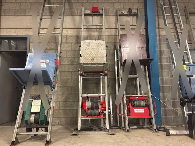 Steinweg ladderlift incl. bak + knik + rek - afbeelding 4 van  8