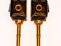 Stel amerikaanse half gala lampen - afbeelding 3 van  4