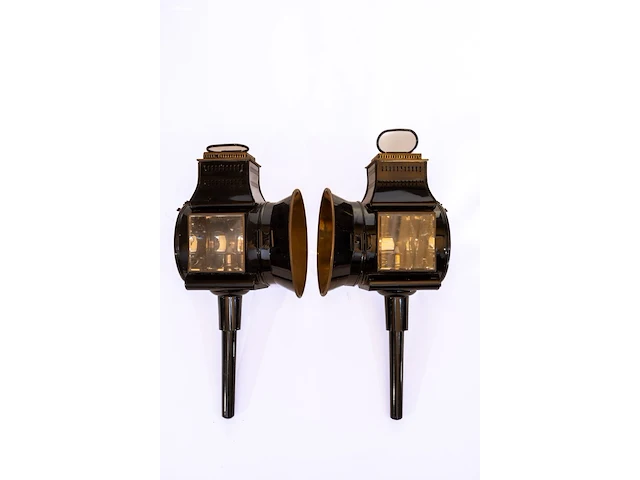 Stel replica coachlampen - afbeelding 3 van  5