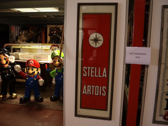 Stella artois glazen vintage reclame - afbeelding 1 van  7