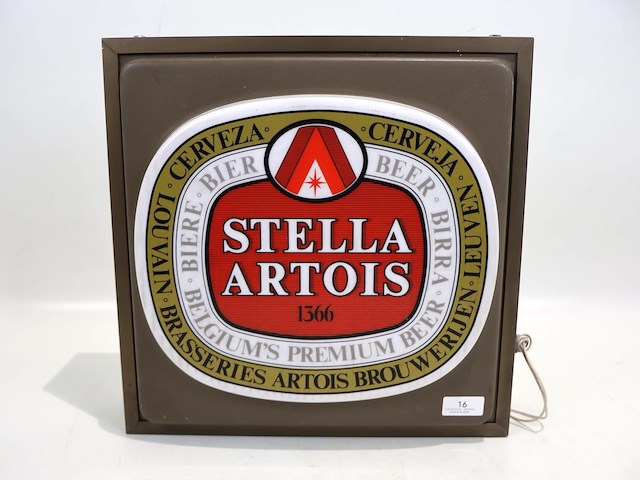 Stella artois lichtreclame - afbeelding 1 van  5