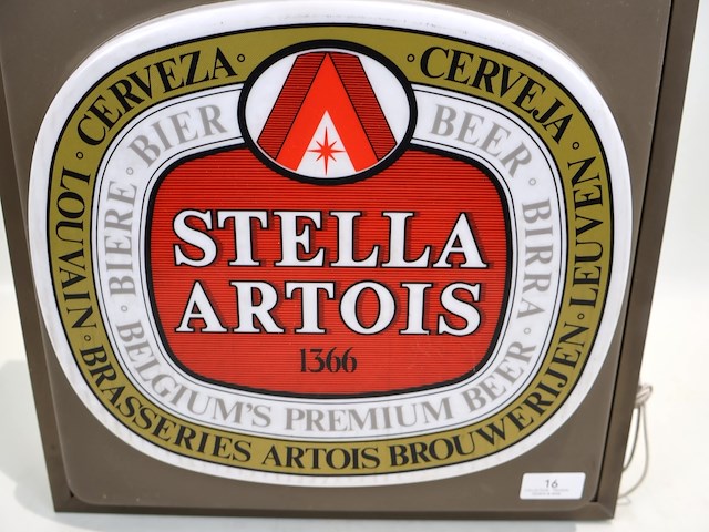 Stella artois lichtreclame - afbeelding 3 van  5