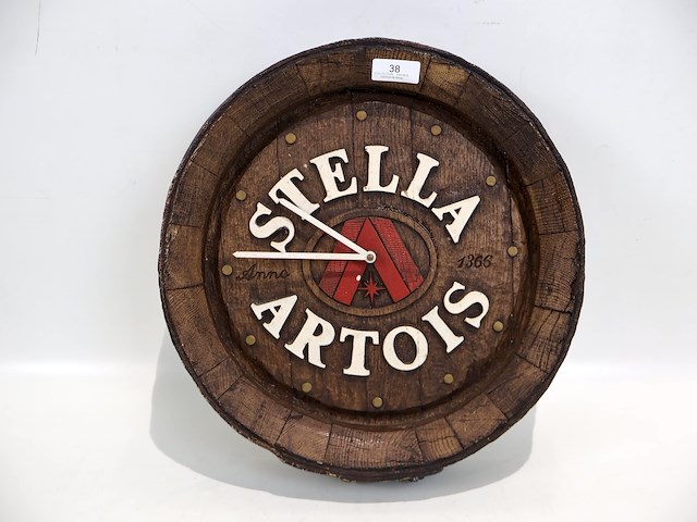 Stella artois uurwerk - afbeelding 1 van  3