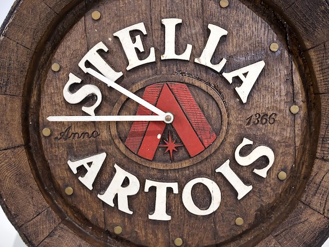 Stella artois uurwerk - afbeelding 2 van  3