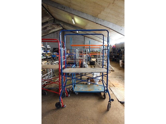 Stelling b. 1,20 x h. 2,10 x b.0,55m - afbeelding 1 van  2